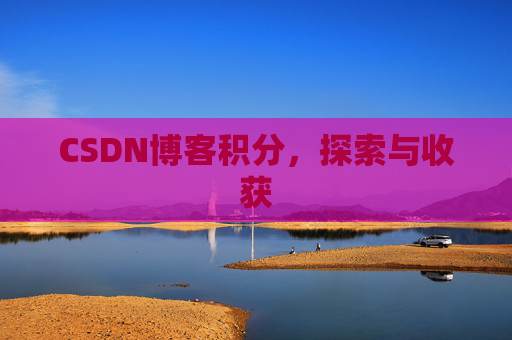 CSDN博客积分，探索与收获